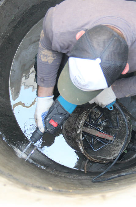 Как мы выполняем ремонт колодцев в Конаковском районе